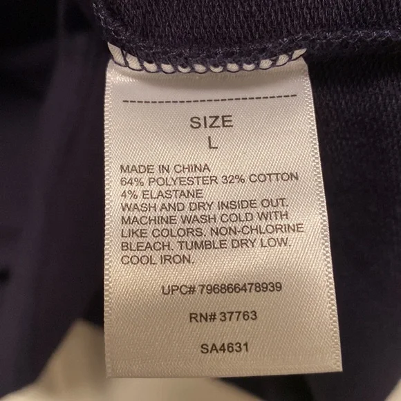 Brand New Rafaella Navy Top…size L - Picture 4 of 5